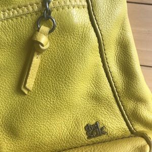 Beautiful yellow The Sac leather purse